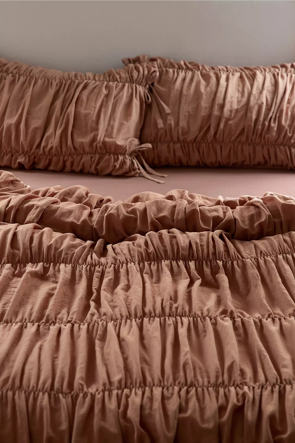 Toprak %100 Organik Pamuk Bürümcük Nevresim Takımı - Yün Evim® Natural Serisi