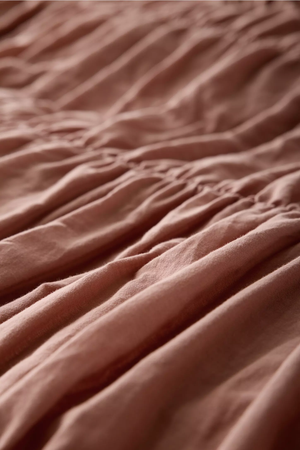 Toprak %100 Organik Pamuk Bürümcük Nevresim Takımı - Yün Evim® Natural Serisi