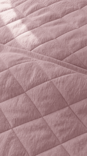 Toz Pembe Yazlık Yün Pike | Çift - Tek - Battal
