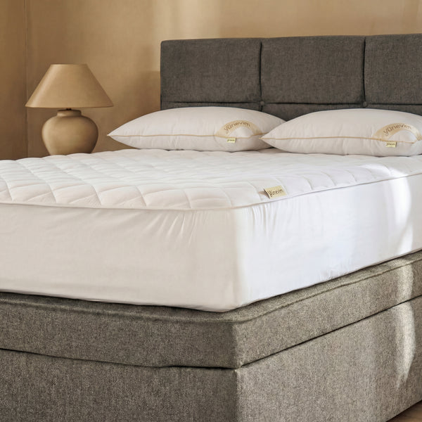 160x200 Sıvı Geçirmez Merinos Kuzu Yünü Fitted Alez (3 KG)