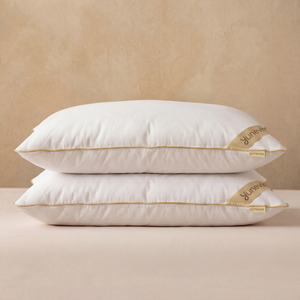 2 Adet Doğal Boncuk Kuzu Yünü Yastık 50x70 cm 2x1000 GR Merinos Kuzu Yünü