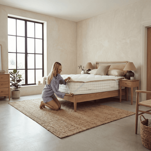 140x200 Yün Yatak Pedi  2,5 KG Merinos Kuzu Yünü